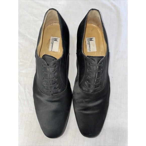 Moreschi Men’s Tuxedo Satin Shoes Size 11 M Black Party Ballroom Business Formal main image 9